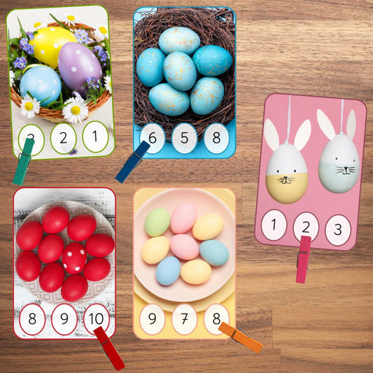 Lieldienu olas skaitīšanas knaģu spēle baltaita