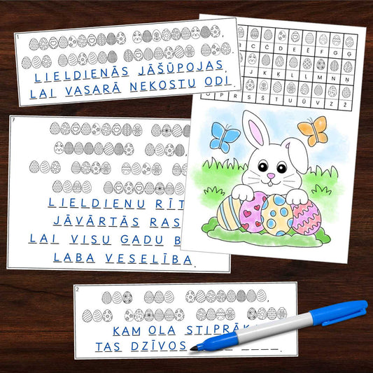 Lieldienu ticējumi risināšana atšifrēšana Lieldienu kods ticējumi