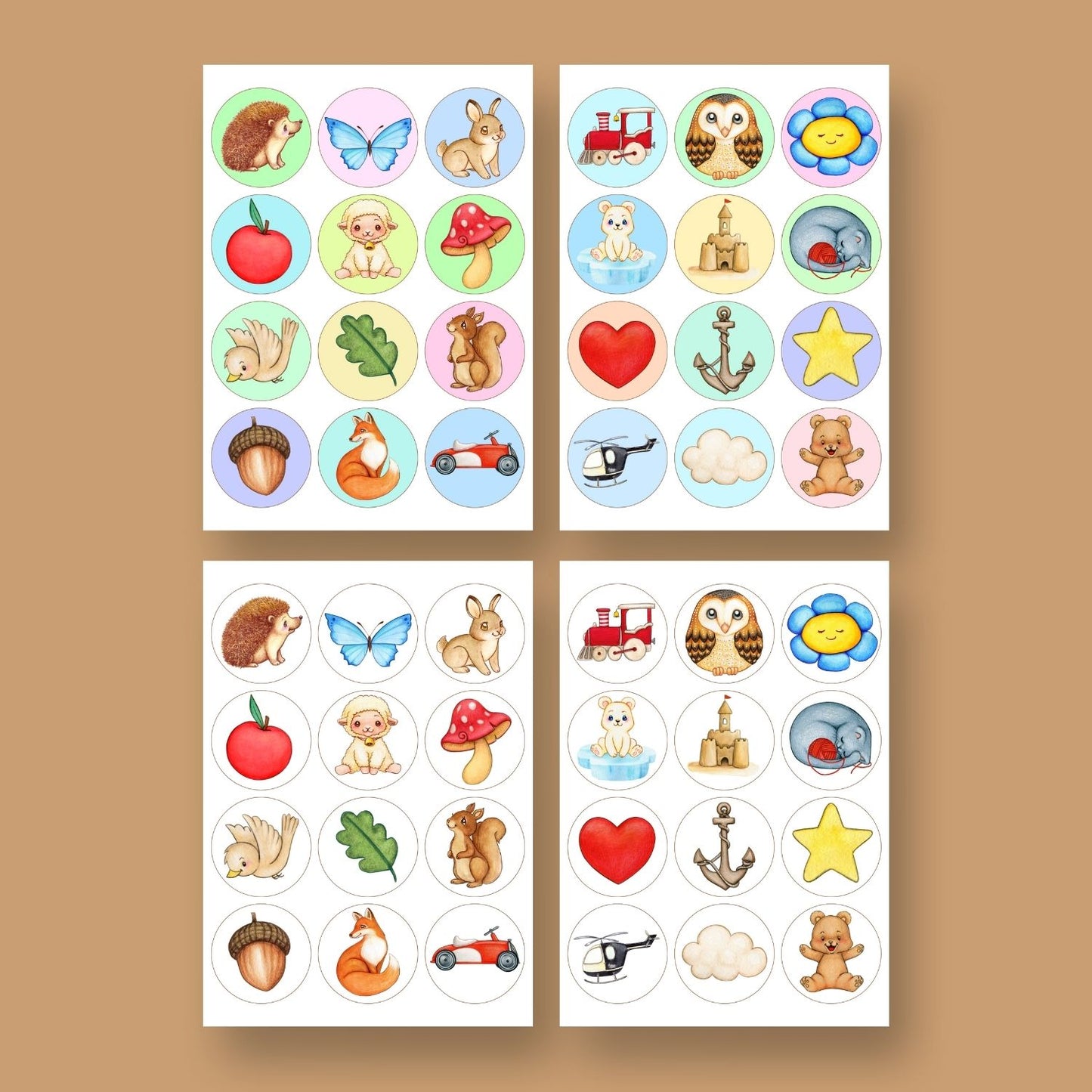 Piktogrammas (24 gab.)