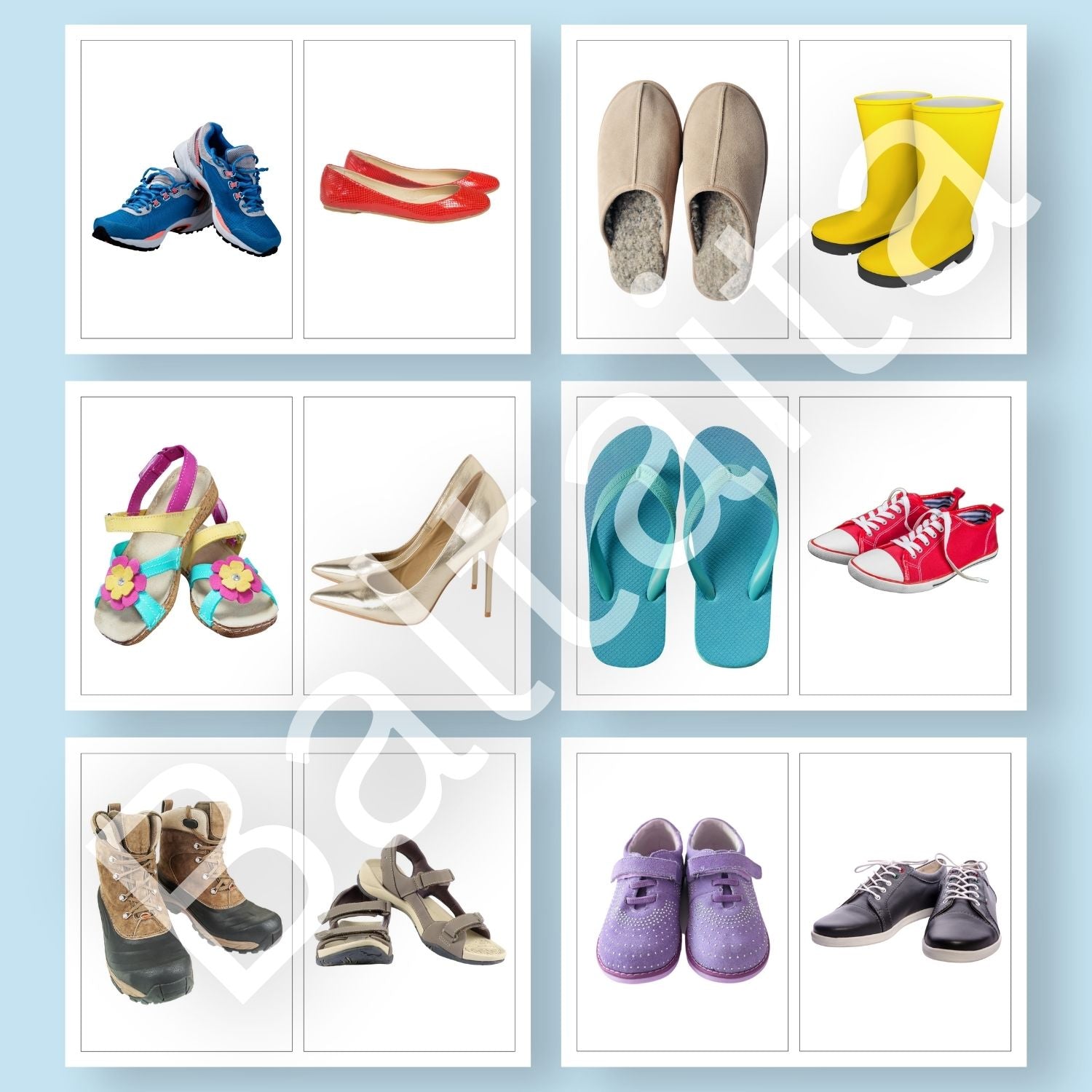 apģērbu fotogrāfijas grupēšana kurpes gumijas zābaki kedas sandales