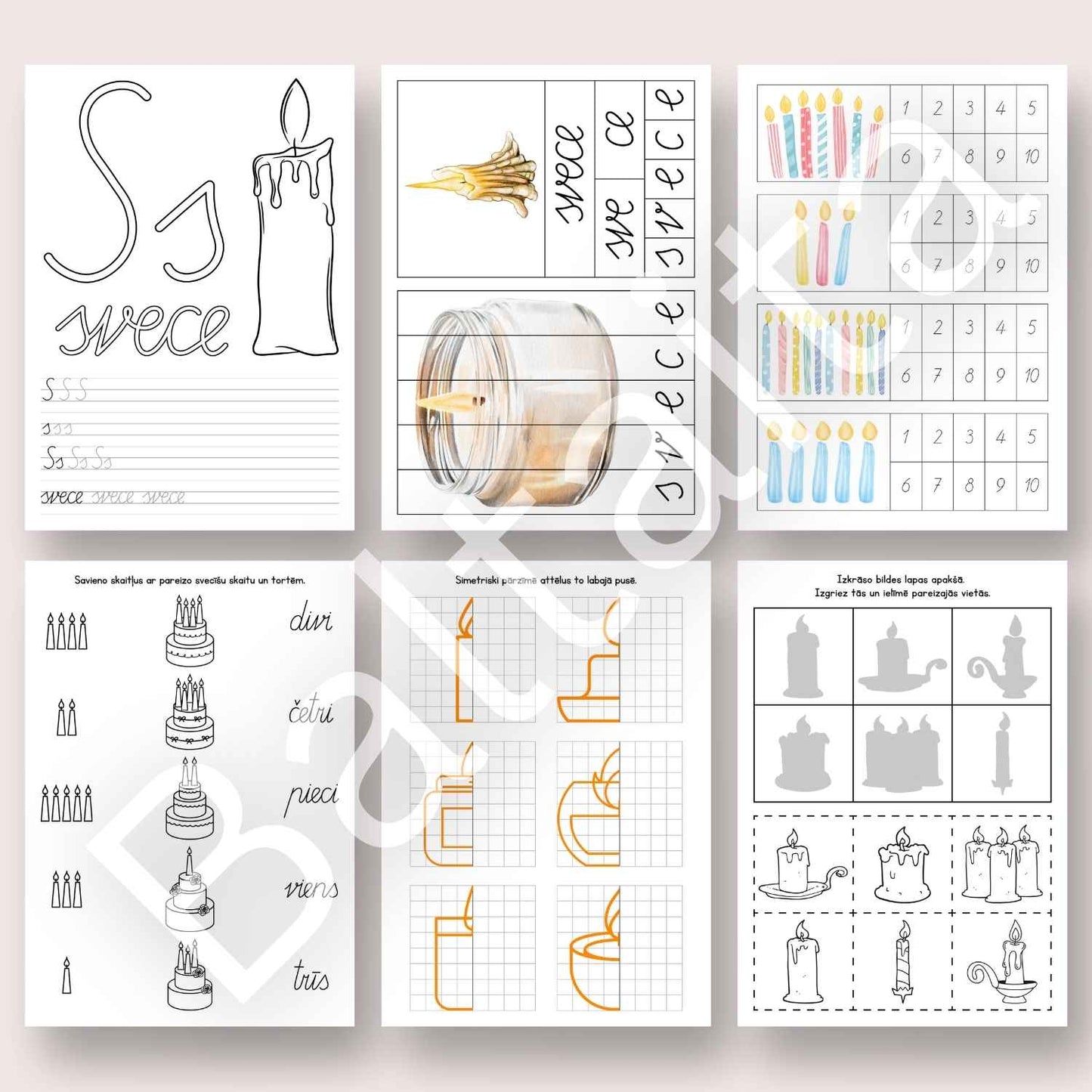 darba lapas sveču diena