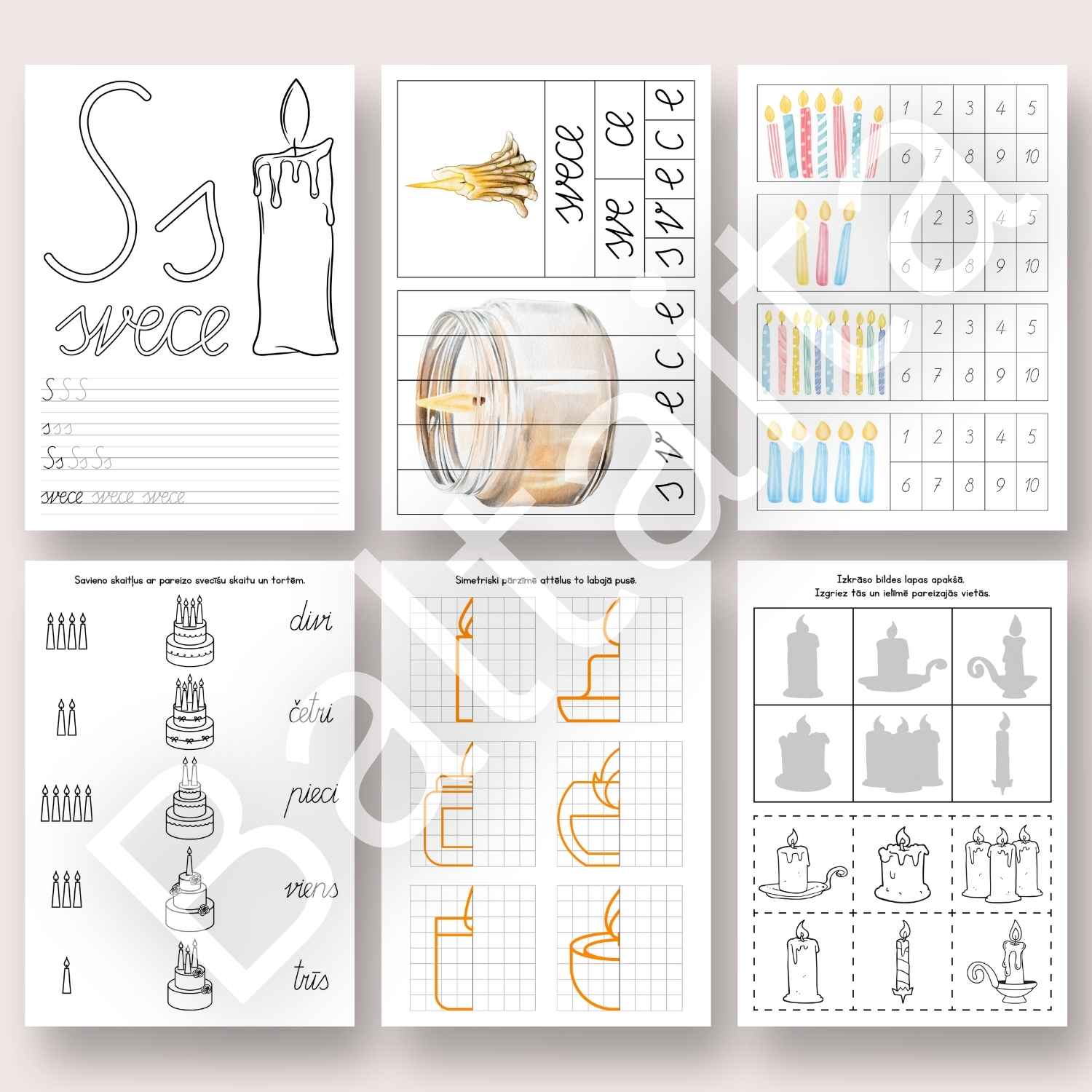 darba lapas sveču diena