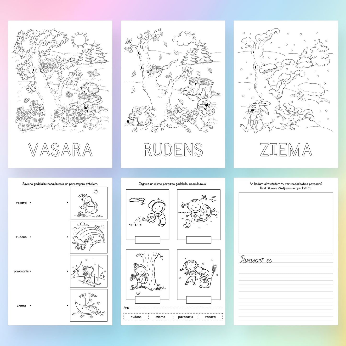 Darba lapas "Gadalaiki" (26 lpp.)