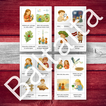 Lasīšanas kartītes - Latvija