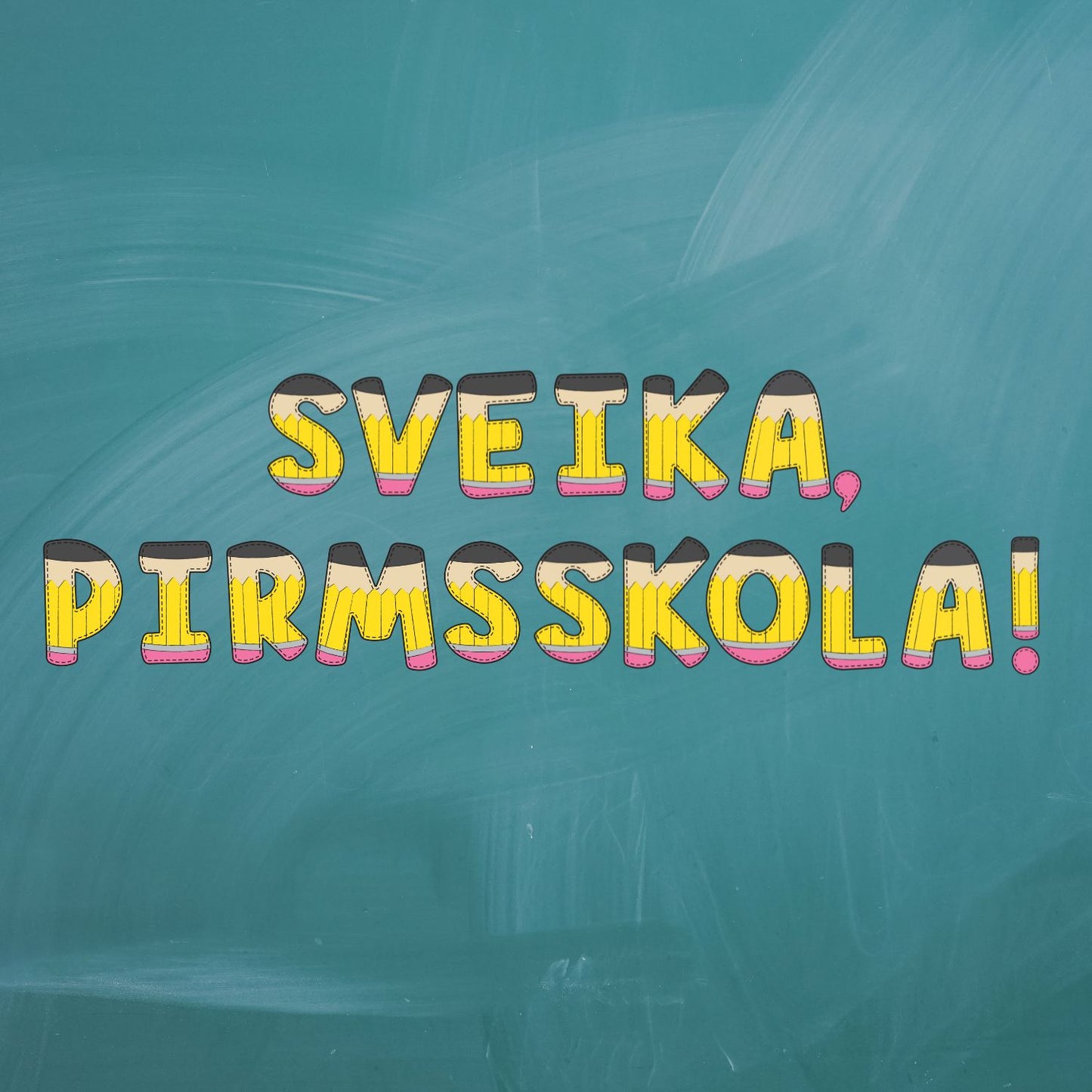 sienas dekors sveika, pirmsskola!